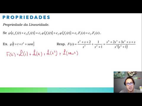 Transformadas de Laplace - Propriedade da Linearidade