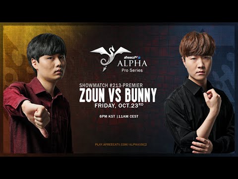 Zoun vs Bunny (PvT) - Alpha Pro Series #213 [Premier]