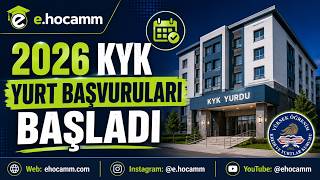 2026 KYK YURT BAŞVURULARI BAŞLADI- KYK YURT BAŞVURUSU NEREDEN NASIL YA
