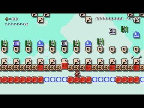 Flight Of The Bumblebee ;D by Steven7593 - Super Mario Maker 2 - No Commentary 1by