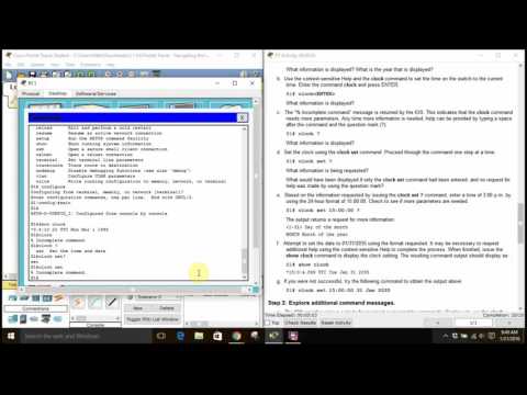 Packet tracer 2.1.4.6