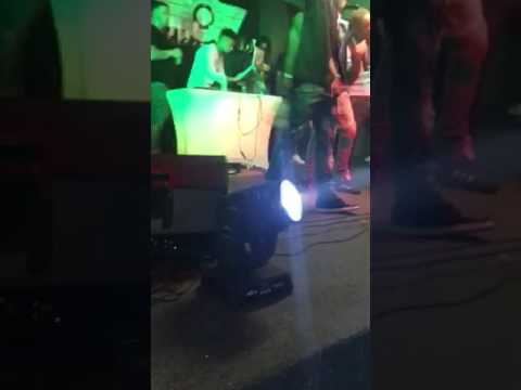 Lux Moon performing live Houston Texas 4/21