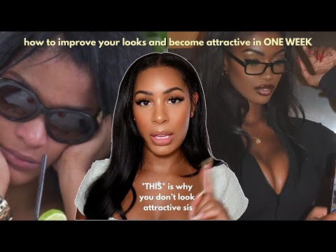 how to become  *IRRESISTIBLY* attractive in ONE WEEK | day-by-day guide, instant beauty hacks + MORE