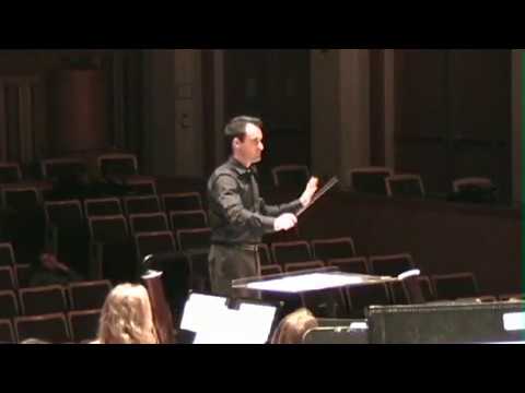 In Rehearsal:  Grainger "Lincolnshire Posy" with Grant Linsell & the Willamette Wind Ensemble