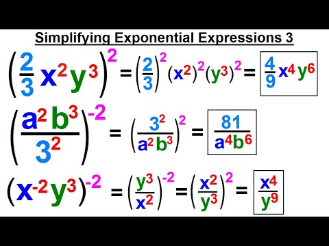 Algebra Ch 4 Exponents Scientific Notation 1 of 35 What is an Exponent