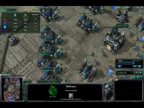 SC2 Beta: 2v2 Diamond League against good Random players (Part 2/2)