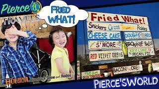 Houston Livestock Show & Rodeo - Fried Food & Fun Games - Pierce'sWorld