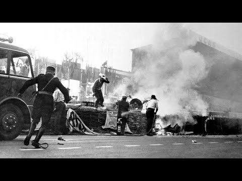 1955 June 11th - Tragedy At Le Mans (84 People Died).