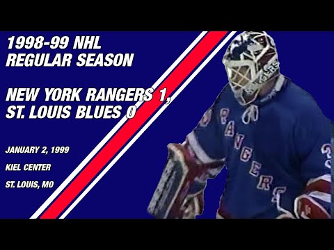 New York Rangers at St. Louis Blues: January 2, 1999