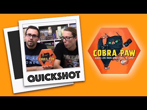 #Quickshot - Cobra Paw (Asmodee 2021) | ein Spiel für schnelle Pfoten