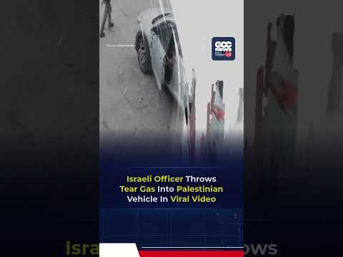 Israeli Officer Investigated After Viral Qalandia Vehicle Stun Grenade Video