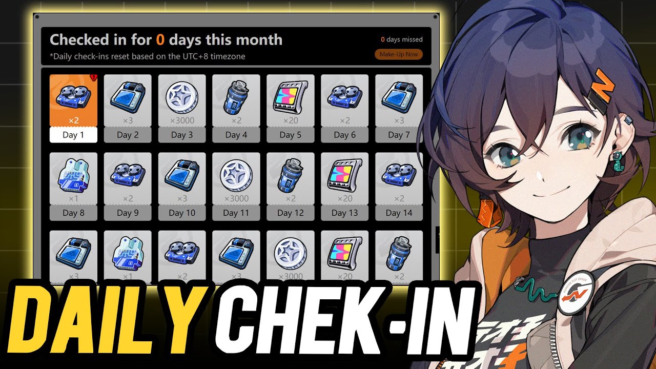 Gett Free Polychrome from Zenless Zone Zero Daily Check-In (ZZZ/HoYoLab Check-In)