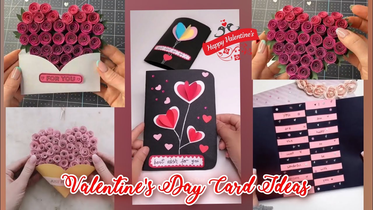 Watch video 4 Valentine's Day Card Ideas | Valentine's Day Card For Boyfriend | Valentine's Day Card For Husband Now 4 Valentine's Day Card Ideas | Valentine's Day Card For Boyfriend | Valentine's Day Card For Husband