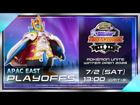 APAC EAST Pokémon UNITE Winter Tournament 2026
