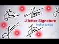 J signature style | Signature style of my name J | Stylish short sign J
