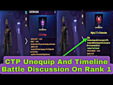 Ctp Unequip And Exchange Worth? Timeline Battle Discussion And Tips - Marvel Future Fight