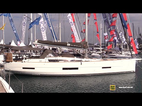 2022 Dufour 56 Sailing Yacht - Walkaround Tour - 2021 Cannes Yachting Festival