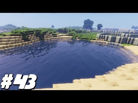 MAKING THE NEW MEGALODON ENCLOSURE | MINECRAFT DINOSAURS |Ep 43