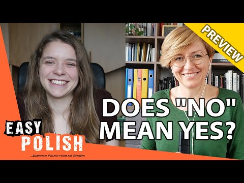 When can NO mean a YES in Polish? (PREVIEW) | Easy Polish 135