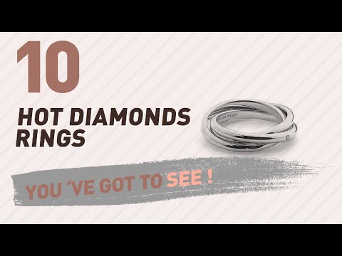 Hot Diamonds Rings Top 10 Collection // UK New & Popular 2017