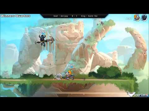 GCS018 - VexX | Antipop (Bodvar) Vs. King | Burnt Pan (Jhala) - Winners Quarters - Brawlhalla