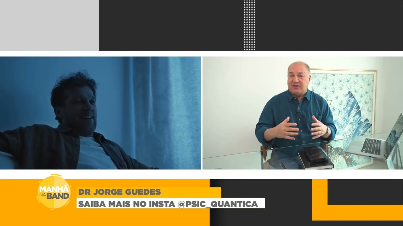 Mais uma participação no Quadro Coluna Dr. Jorge Guedes no Programa Manhã na Band da Band Vale SJC