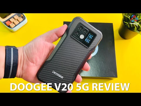 Doogee V20 Review AMOLED + REAR DISPLAY = AWESOME!
