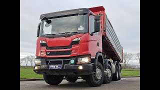 Camion-benne Scania G410 XT 8X4 RETARDER 3WAY à vendre - Image 4 | Autoline CG Camion-benne Scania G410 XT 8X4 RETARDER 3WAY | Image 4 - Autoline