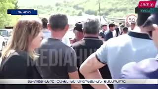 Տավուշցիները փակել են միջպետական ճանապարհը