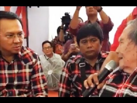 Gara-gara Kakek Ini, Ahok Janji Tidak Marah marah Lagi