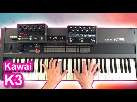 KAWAI K3 synthesizer - Ambient space music 【SYNTH DEMO】