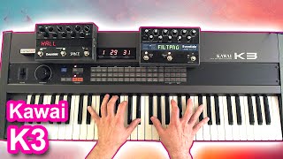 KAWAI K3 synthesizer - Ambient space music 【SYNTH DEMO】