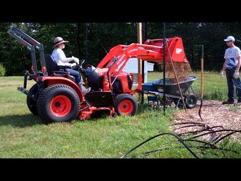 She learns how to use the Kubota - Ep. 36
