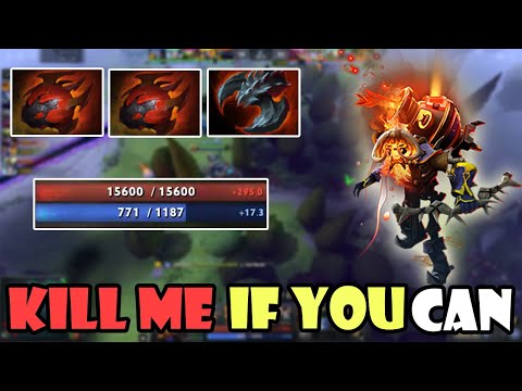 Fountain Kill 15K HP Clinkz — 7.27b Cancer Build New Meta Dota 2