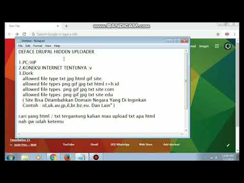 DEFACE METODE ( DRUPAL HIDDEN UPLOADER )