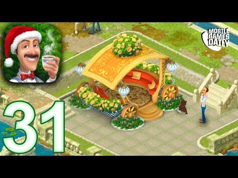 GARDENSCAPES NEW ACRES STORY Walkthrough Gameplay Part 31 - Day 24 (iOS Android)