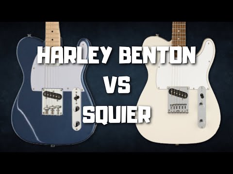 Harley Benton TE-20MN vs Squier Affinity Telecaster - Which Cheap Tele Is Better?