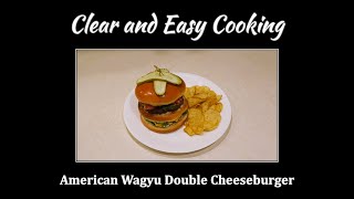 American Wagyu Beef Double Cheeseburger