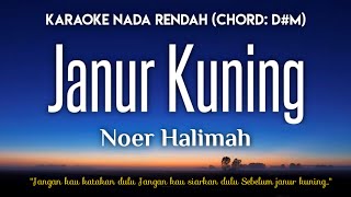 Download lagu Janur Kuning~Noer Halimah Karaoke Lower Key Nada Rendah HD HQ mp3