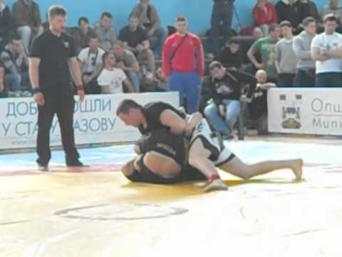 Serbian grappling championship 2012 - Damir Uglik(Constrictor) - Milos Mladenovic [No-Gi]
