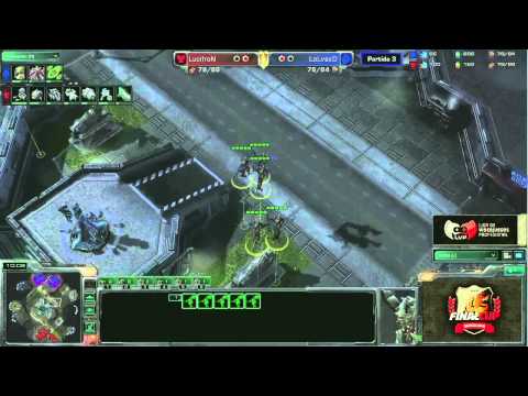 LucifroN vs LoLvsxD (Mapa 3) - Semifinales Starcraft II - LVP Final Cup