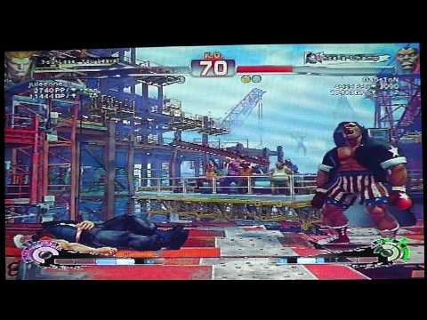 SSF4 AE - juleeone (Guile) vs Gasston (Balrog)