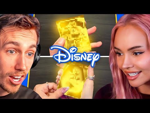 HUSBAND vs WIFE BOX BREAK! (Disney Edition)