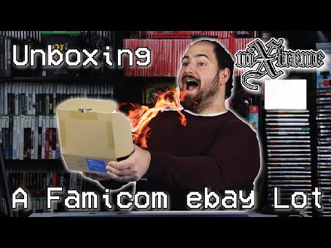 Unboxing a Famicom ebay Lot