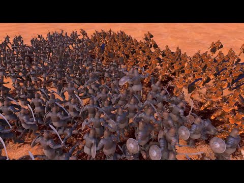500 Golden Knight's  vs 10000 Persian's | Ultimate Epic Battle Simulator |