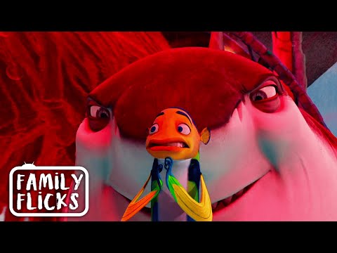 Chased By Gangster Sharks | Shark Tale (2004) | Family Flicks
