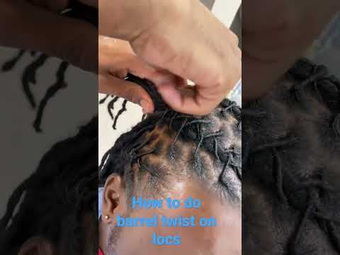 How to style barrel twist Dreadlock Hairstyles