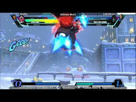 Salty Battles #08 - uMvC3 W2 - RayRay VS [LB] Winrich
