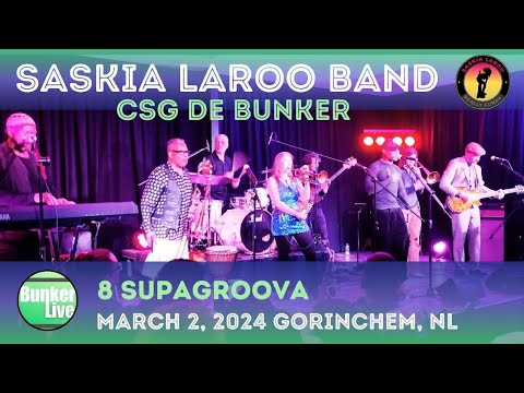 Saskia Laroo Band Live @ De Bunker March 2, 2024 Song 8 Supagroova