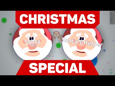 AGARIO - CHRISTMAS SPECIAL | Santa Destroys Party Mode! [1440p60]